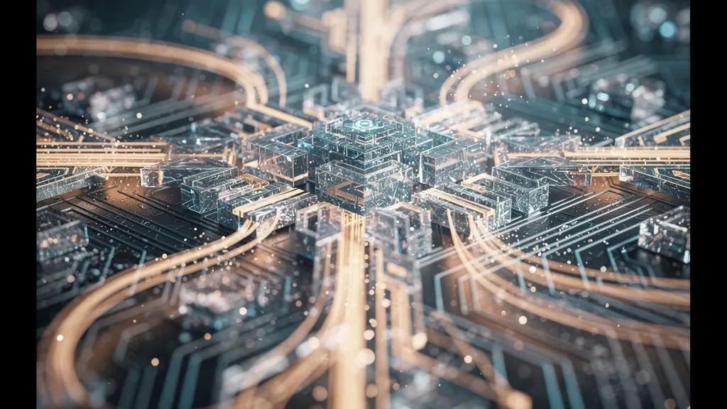 Abstract visualization of automotive software update process